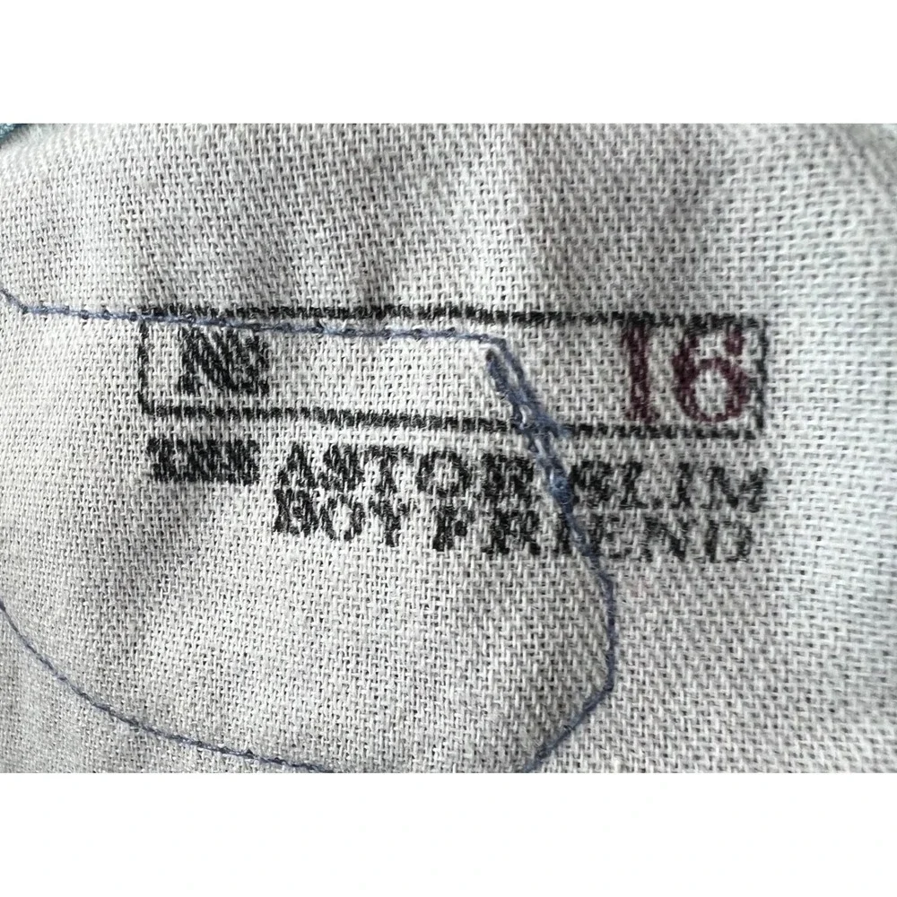 Polo Ralph Lauren Kids Jeans 16 fits 29x29 Astor Slim Boyfriend Patchwork